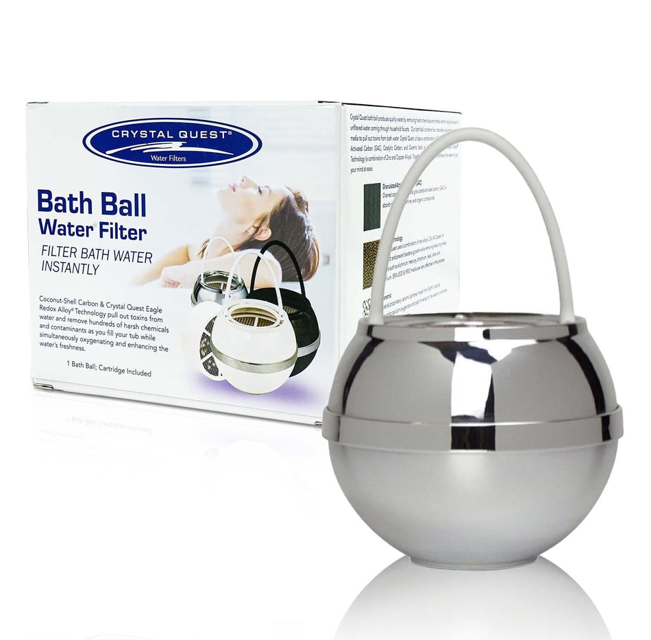 Bath Ball Filter Chrome