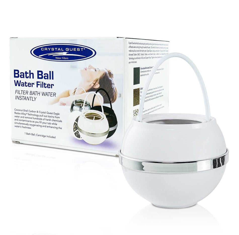 Bath Ball Filter White